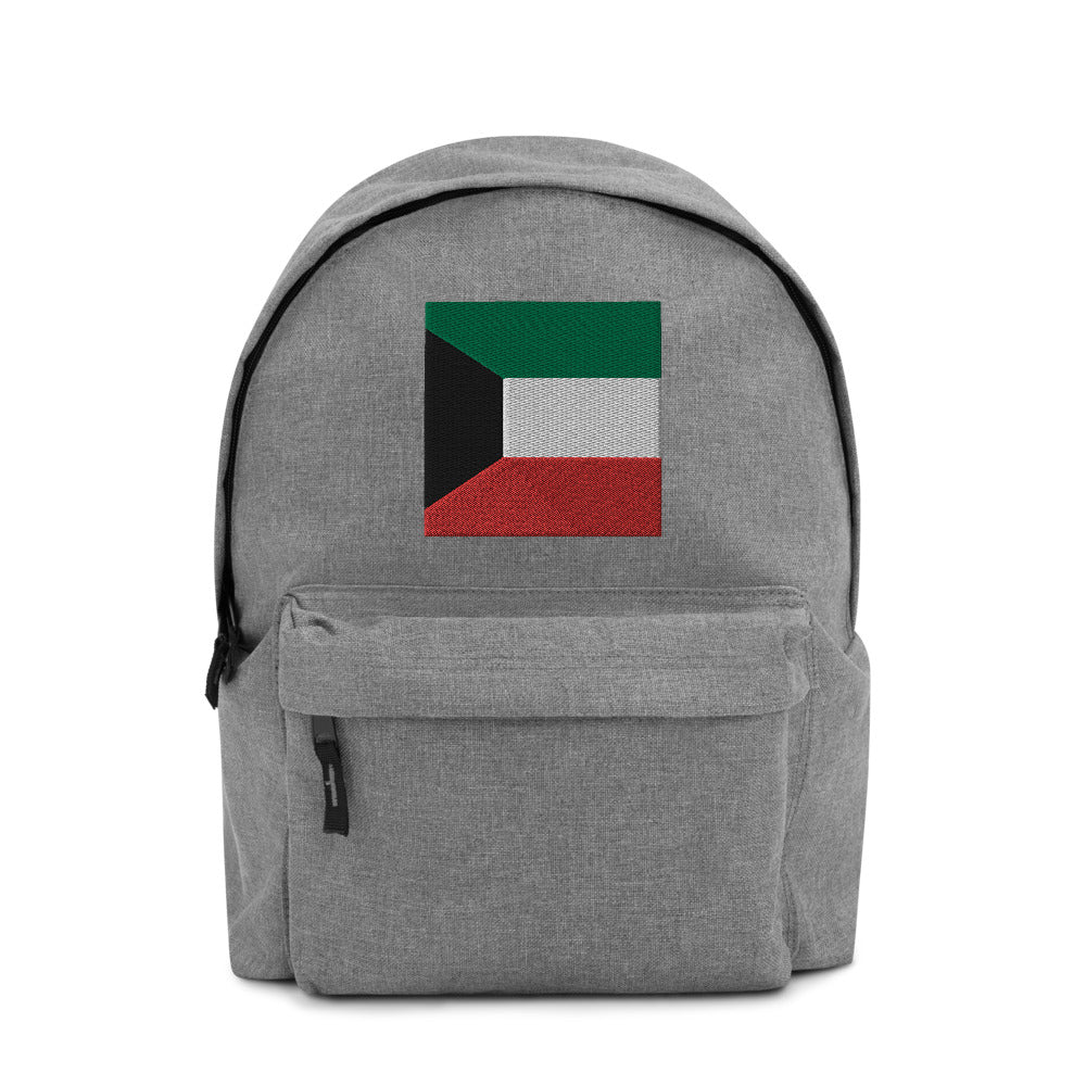 KUWAIT FLAG Embroidered Backpack