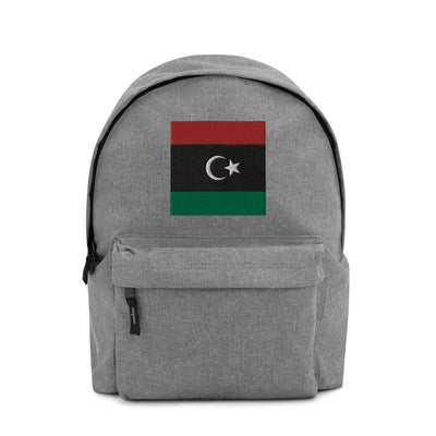 LIBYA FLAG Embroidered Backpack