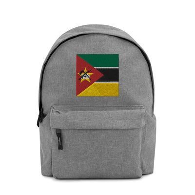 MOZAMBIQUE FLAG Embroidered Backpack