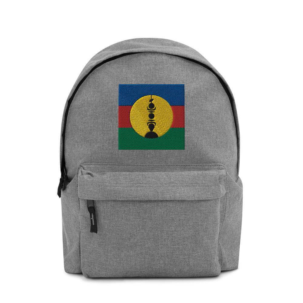 NEW CALEDONIA FLAG Embroidered Backpack