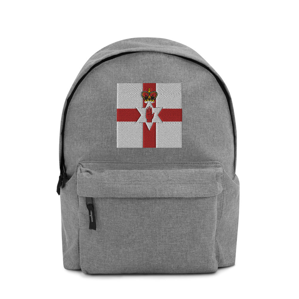 NORTHERN IRELAND FLAG Embroidered Backpack