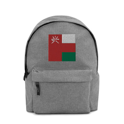 OMAN FLAG Embroidered Backpack