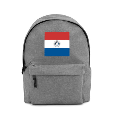 PARAGUAY FLAG Embroidered Backpack