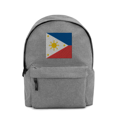 Philippines flag Embroidered Backpack