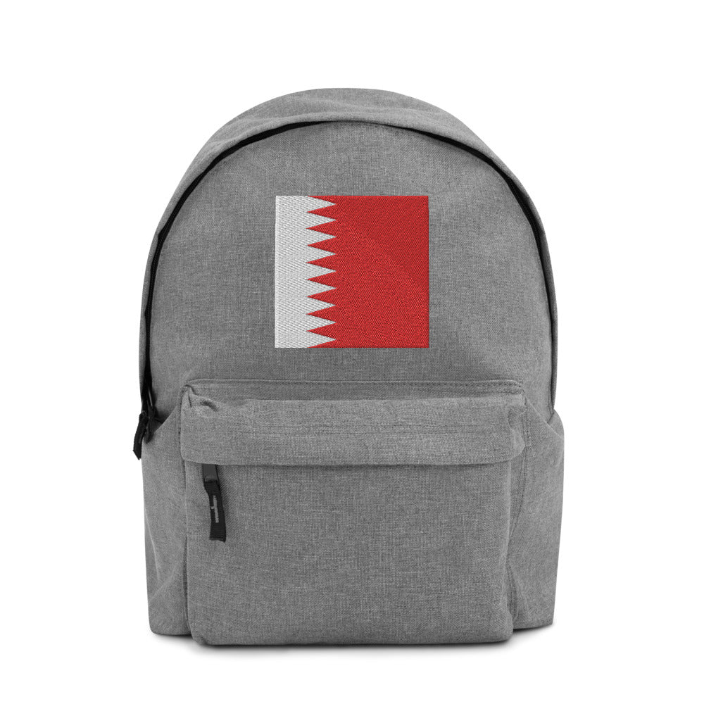 QATAR FLAG Embroidered Backpack