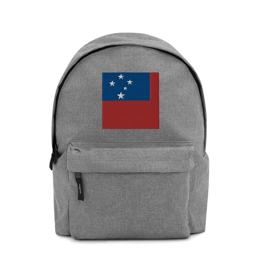 SAMOA FLAG Embroidered Backpack