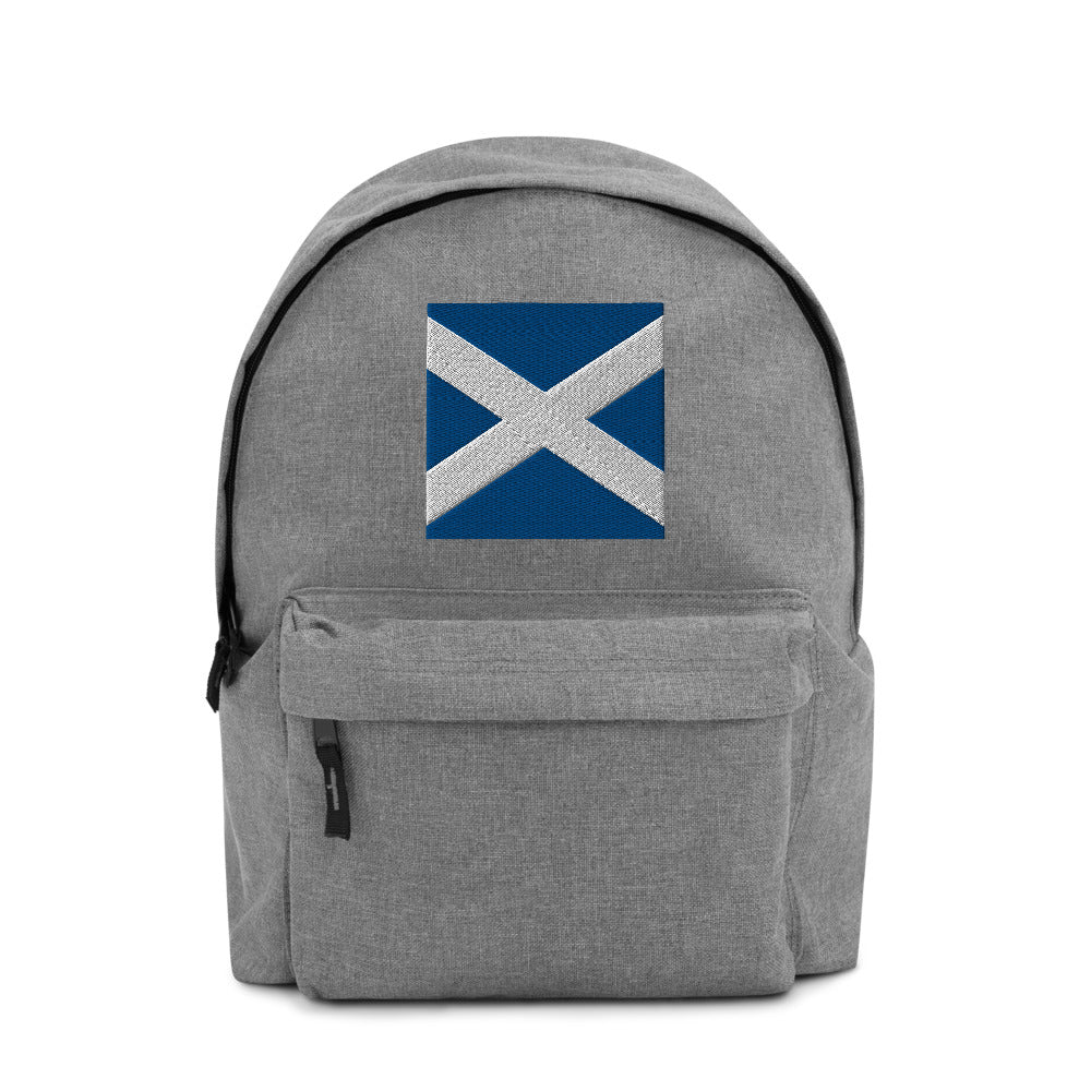 SCOTLAND FLAG Embroidered Backpack