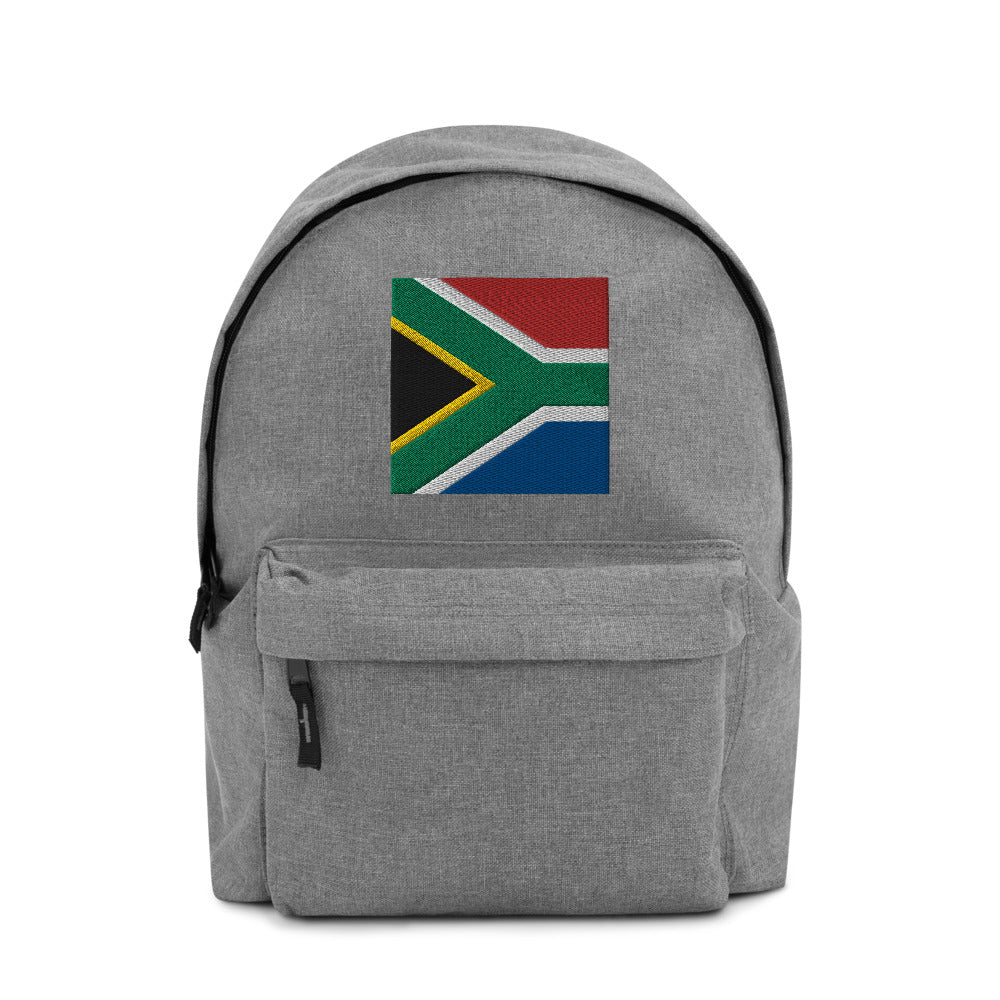 SOUTH AFRICA FLAG Embroidered Backpack