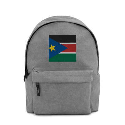 SOUTH SUDAN FLAG Embroidered Backpack