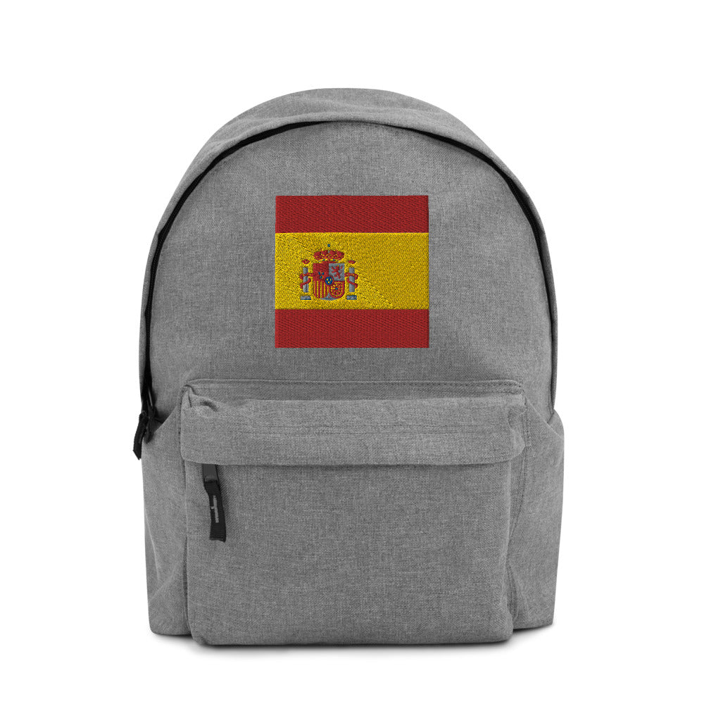 SPAIN FLAG Embroidered Backpack