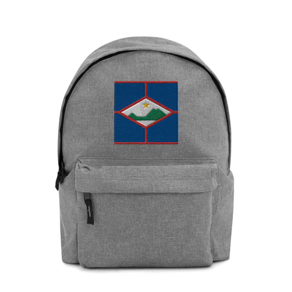 ST. EUSTATIUS FLAG Embroidered Backpack