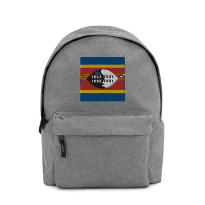 SWAZILAND FLAG Embroidered Backpack