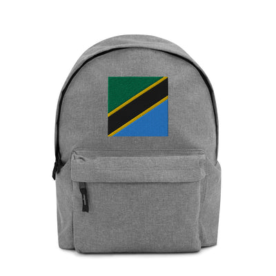 TANZANIA FLAG Embroidered Backpack