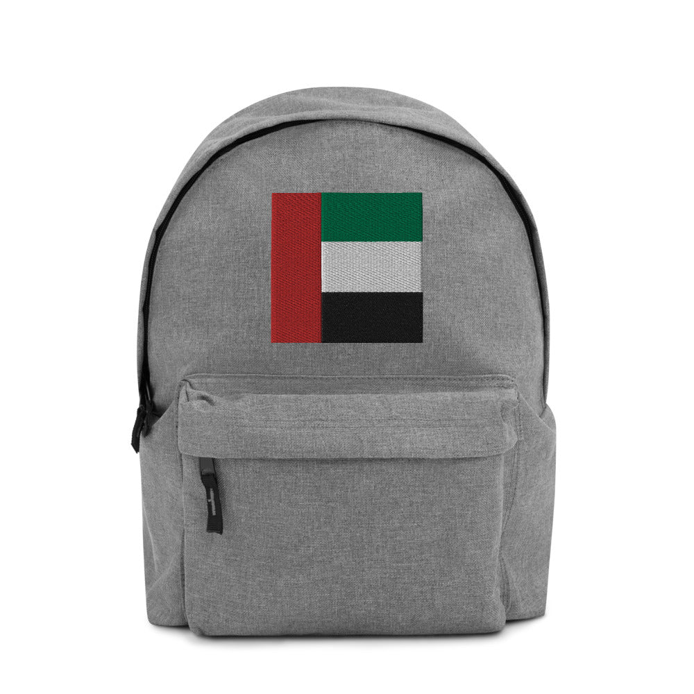 UNITED ARAB EMIRATES FLAG Embroidered Backpack