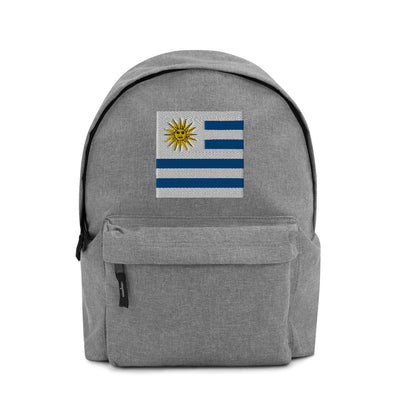 URUGUAY FLAG Embroidered Backpack