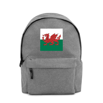 WALES FLAG Embroidered Backpack