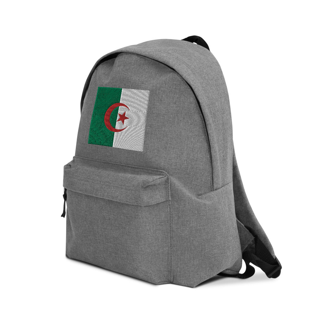 ALGERIA FLAG Embroidered Backpack