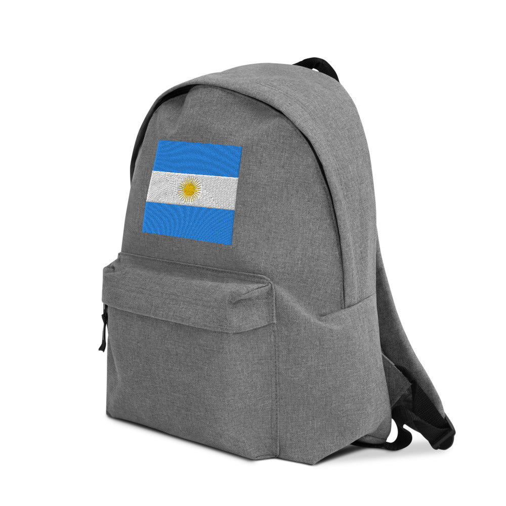 ARGENTINA FLAG Embroidered Backpack