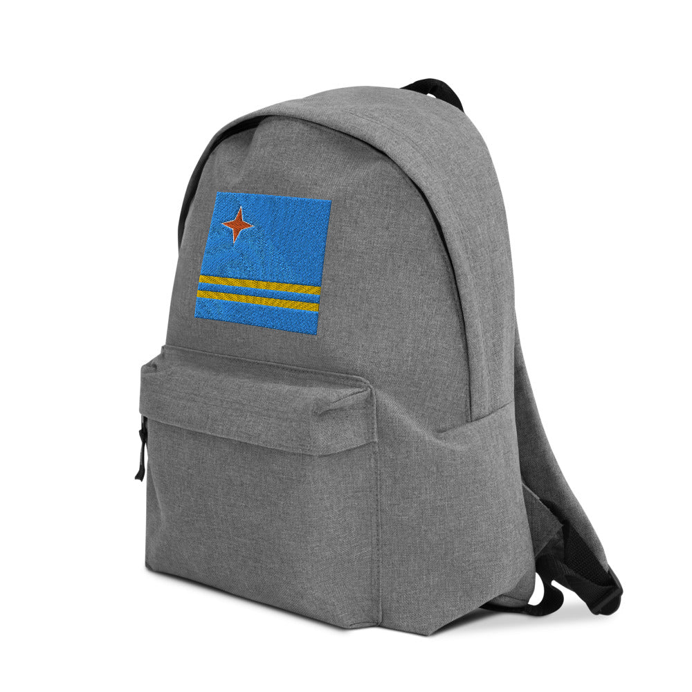 ARUBA FLAG Embroidered Backpack