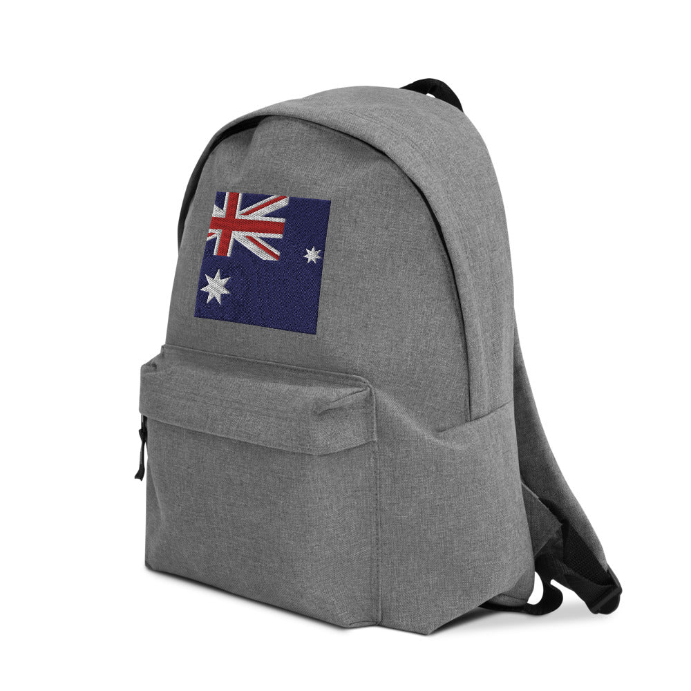 AUSTRALIA FLAG Embroidered Backpack