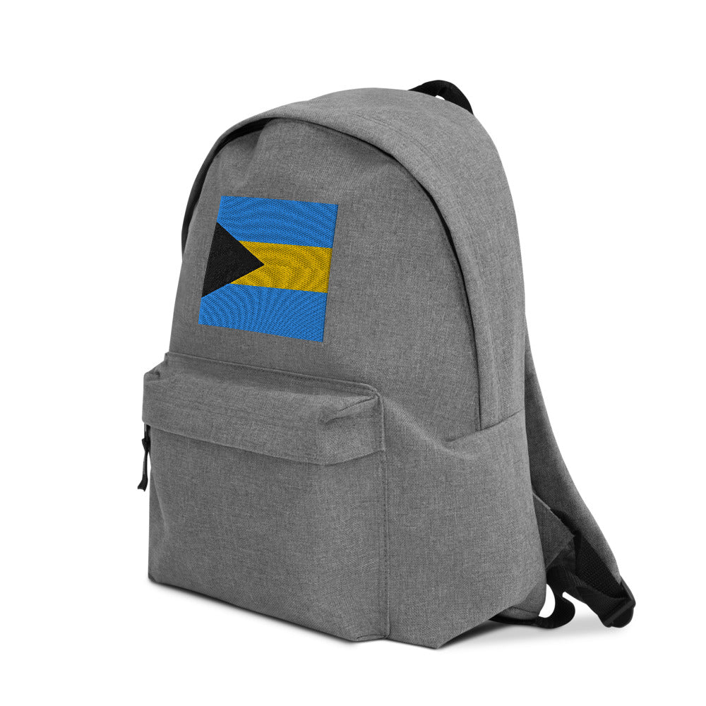 BAHAMAS FLAG Embroidered Backpack