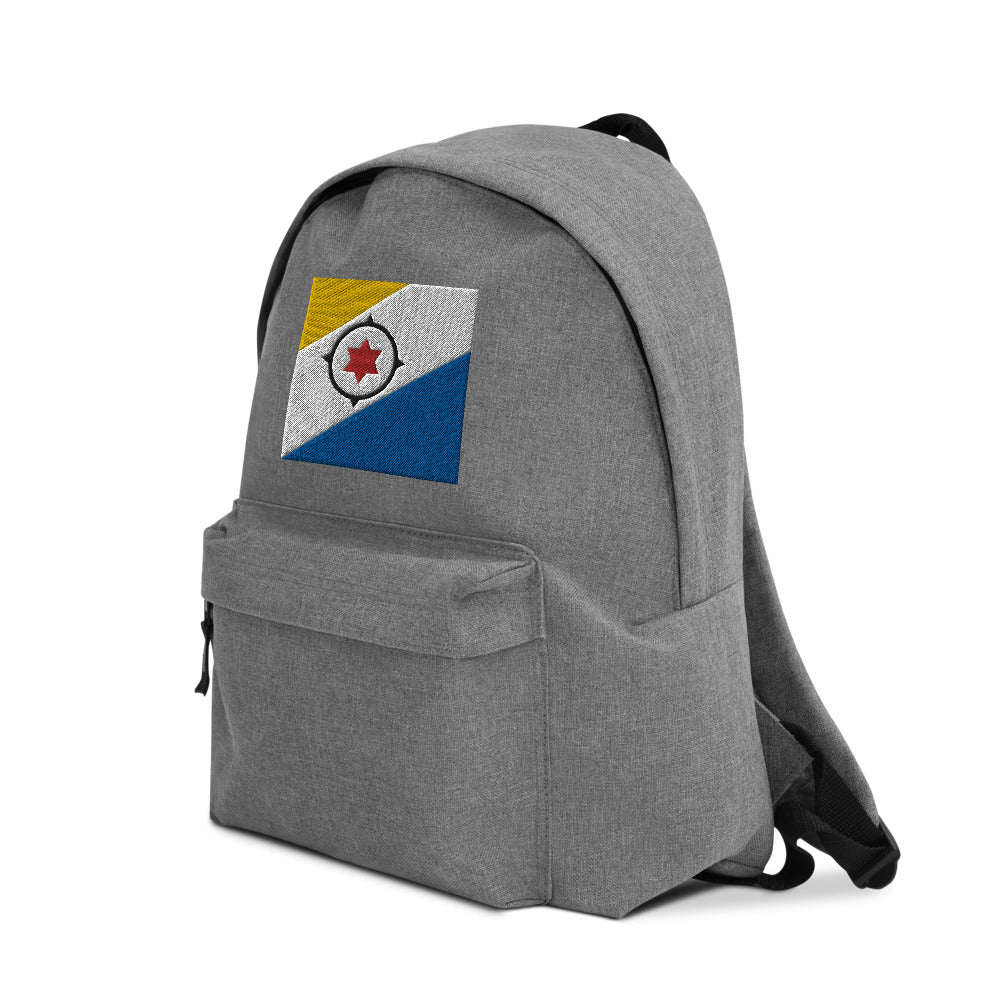 BONAIRE FLAG Embroidered Backpack