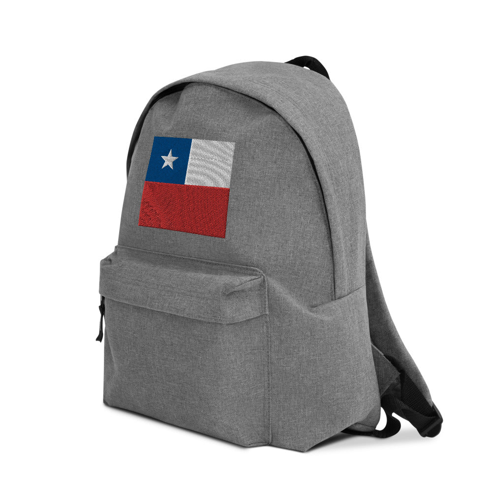 CHILE FLAG Embroidered Backpack