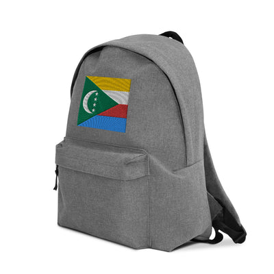 COMOROS FLAG Embroidered Backpack