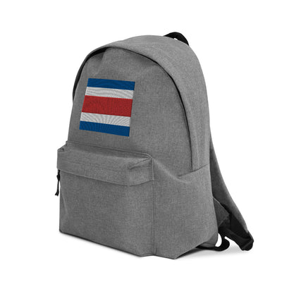 COSTA RICA FLAG Embroidered Backpack