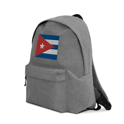 CUBA FLAG Embroidered Backpack