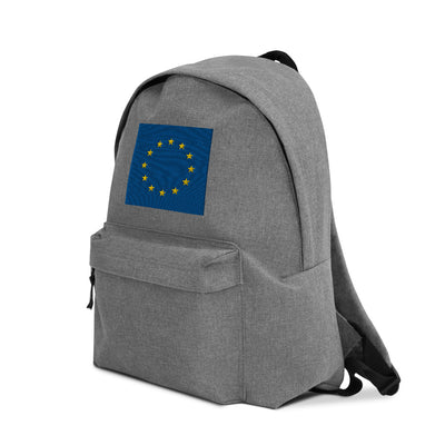 EUROPE FLAG Embroidered Backpack