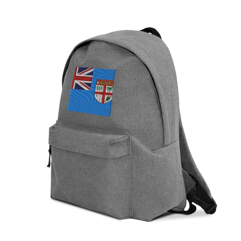 FIJI FLAG Embroidered Backpack