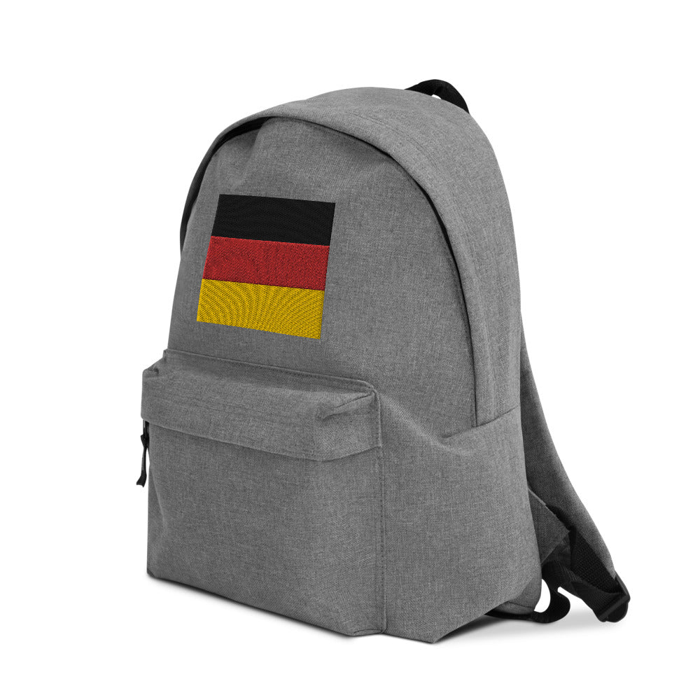 GERMANY FLAG Embroidered Backpack