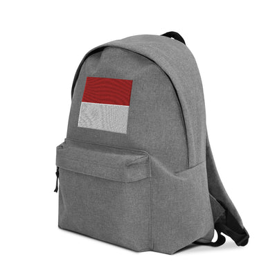 INDONESIA FLAG Embroidered Backpack