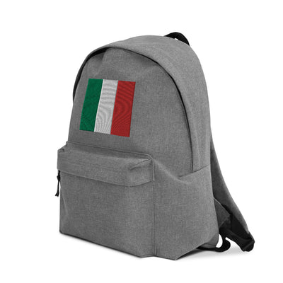 ITALY FLAG Embroidered Backpack