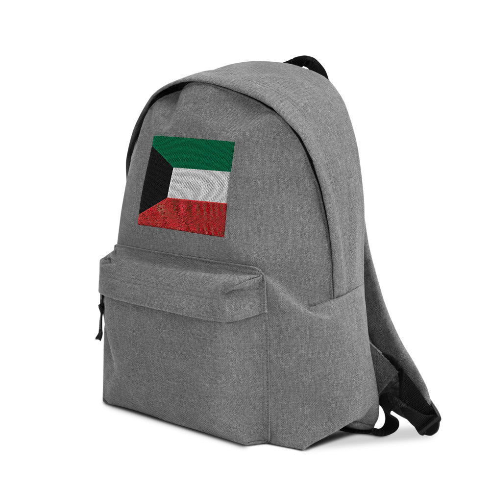 KUWAIT FLAG Embroidered Backpack