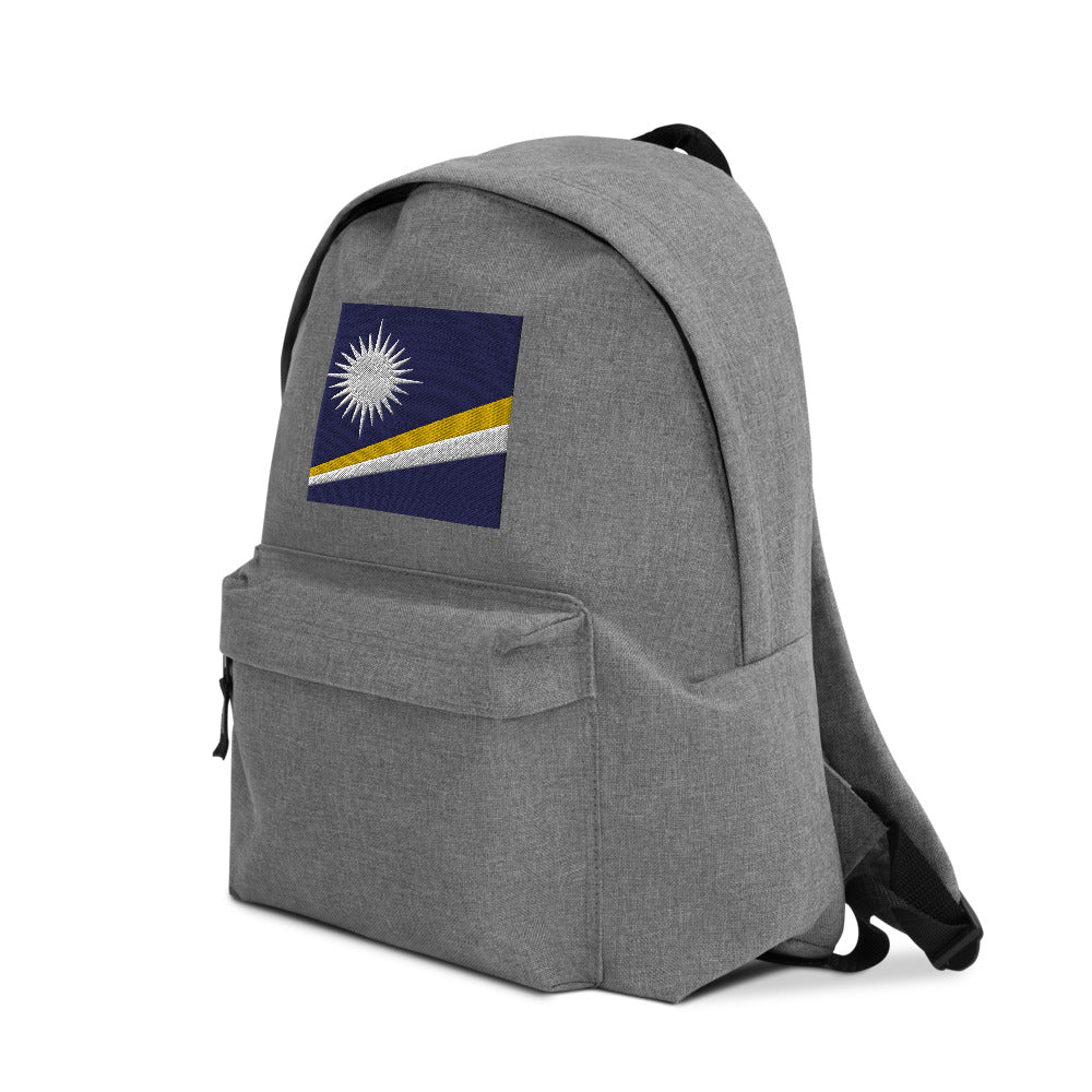 MARSHALL ISLANDS FLAG Embroidered Backpack