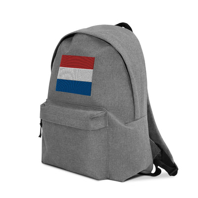 NETHERLANDS FLAG Embroidered Backpack