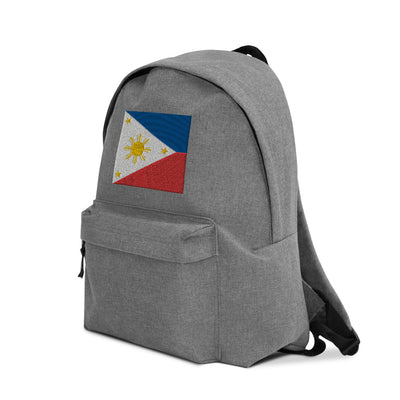 Philippines flag Embroidered Backpack