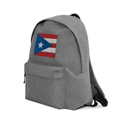 PUERTO RICO FLAGEmbroidered Backpack