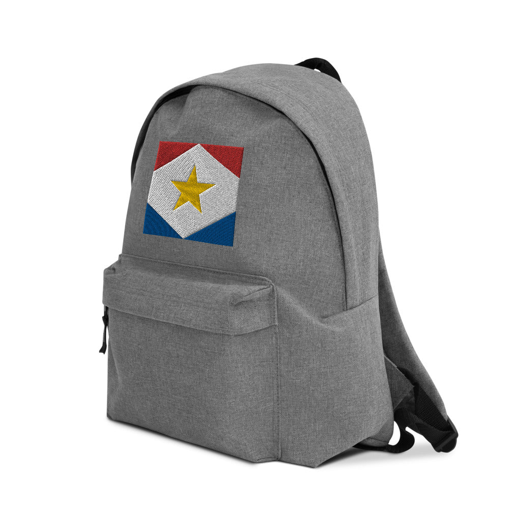 SABA FLAG Embroidered Backpack