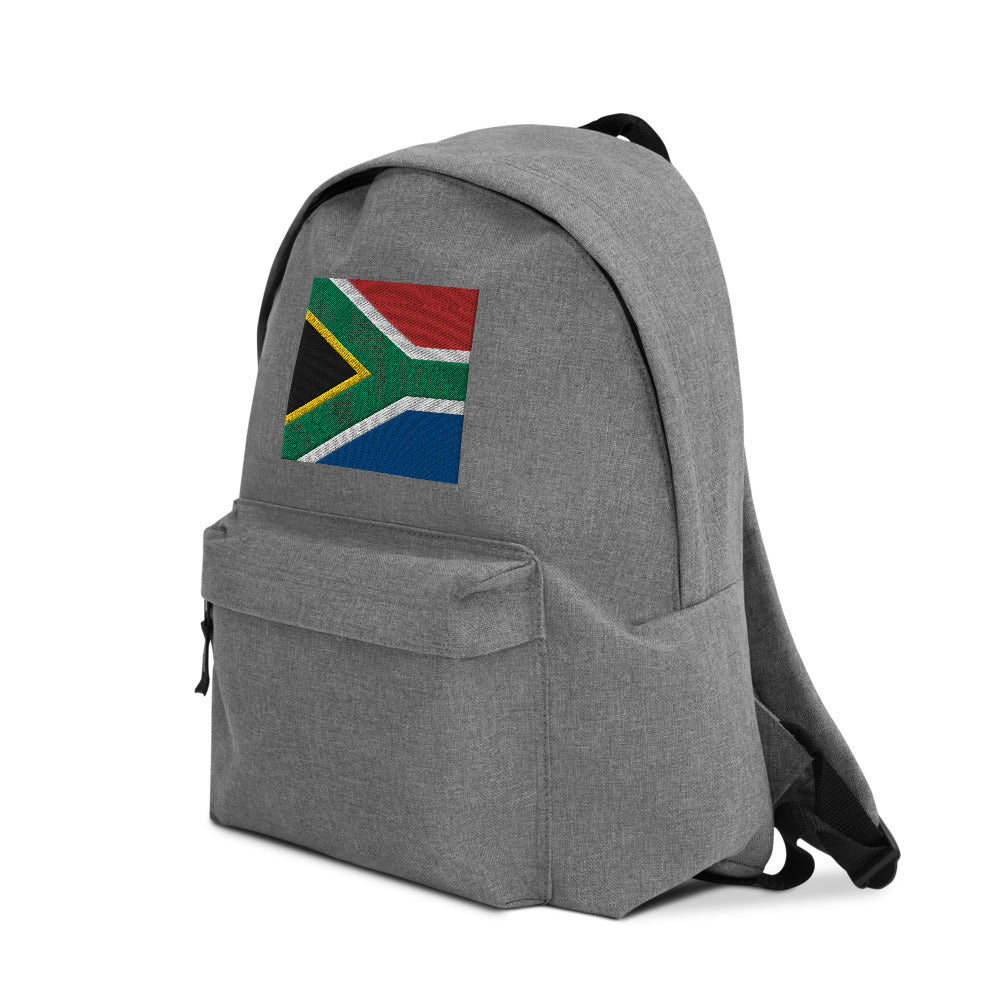 SOUTH AFRICA FLAG Embroidered Backpack