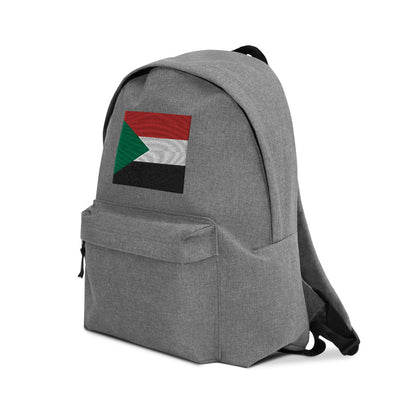 SUDAN FLAG Embroidered Backpack