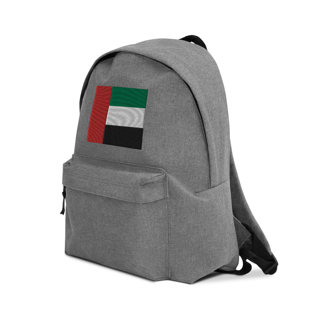 UNITED ARAB EMIRATES FLAG Embroidered Backpack