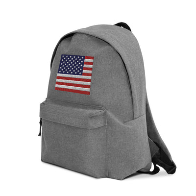 United states flag Embroidered Backpack