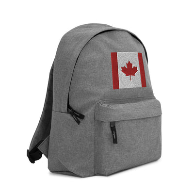 Canada flag Embroidered Backpack