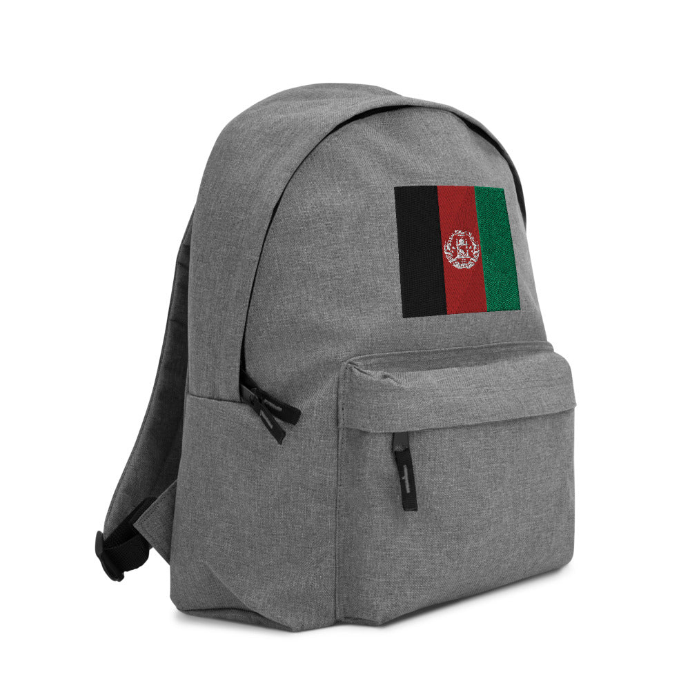 Afghanistan flag Embroidered Backpack