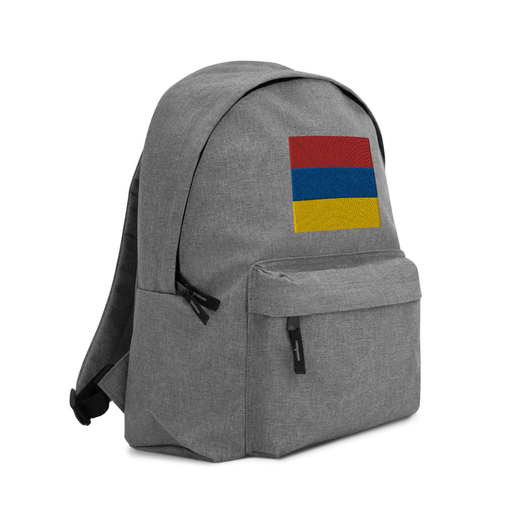 ARMENIA  FLAG Embroidered Backpack