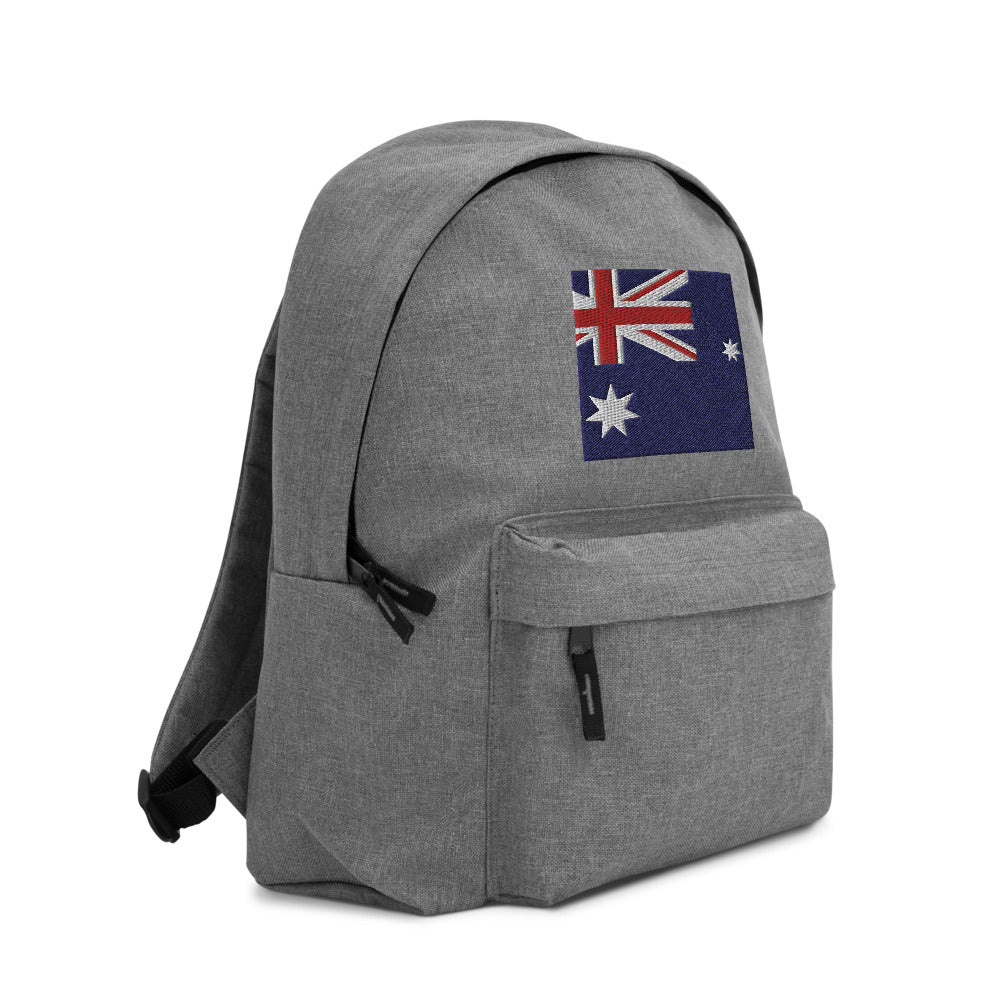 AUSTRALIA FLAG Embroidered Backpack