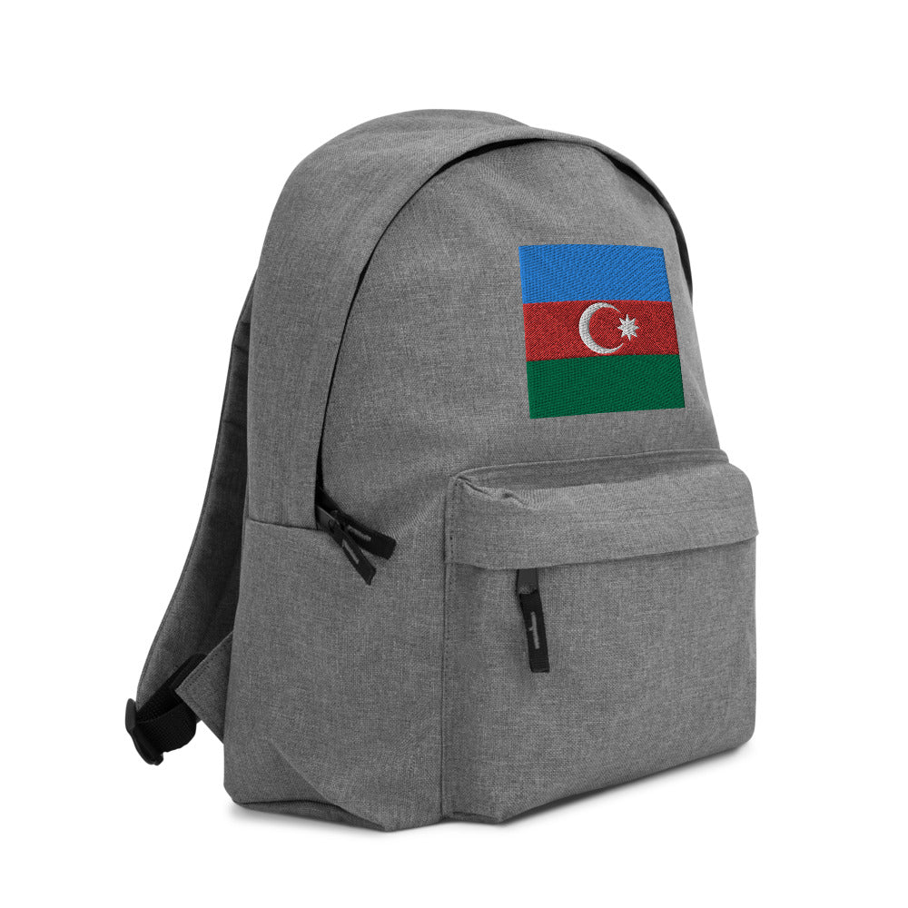 AZERBAIJAN FLAG Embroidered Backpack